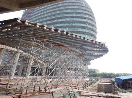 掌握【蘇州建筑腳手架】立桿基礎為工程奠基！