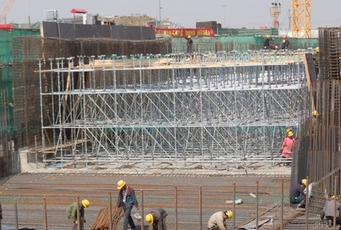 盤(pán)扣式腳手架找回平衡，不再恨天高