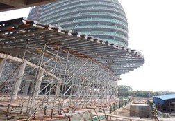 《蘇州建筑腳手架嶄露頭角，致勝有奇招》