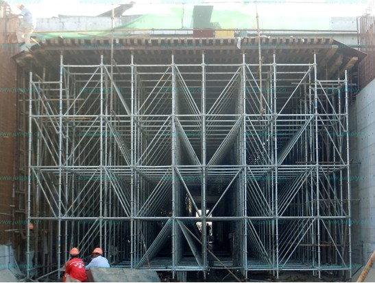 承插型盤扣式腳手架●和鋼管舞有什么關聯(lián)嗎？